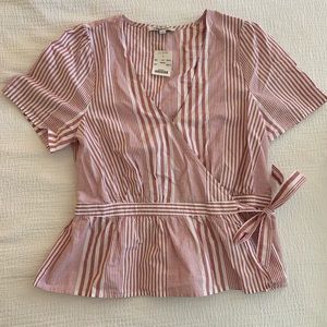 Madewell Wrap Top